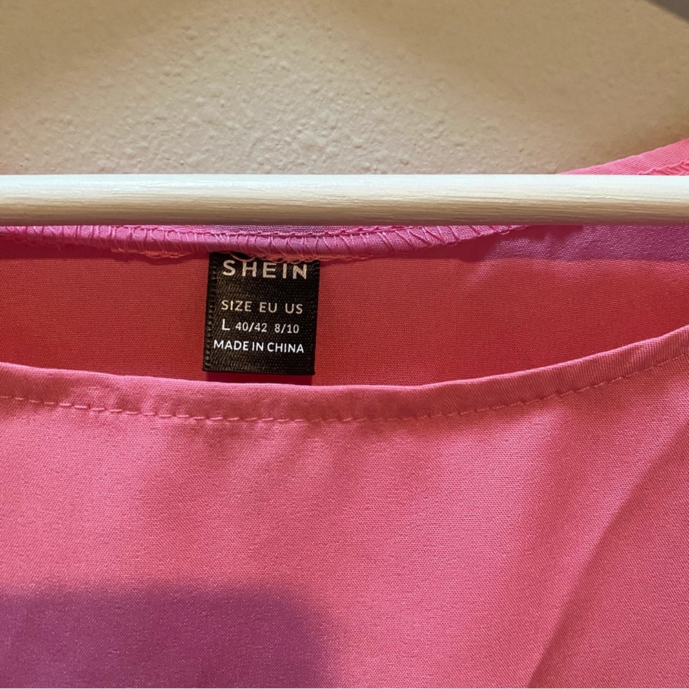Pink Tiered Ruffle Top - Picture 2 of 4